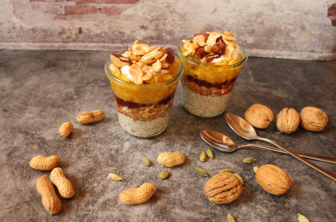 Fruchtiges Dessert