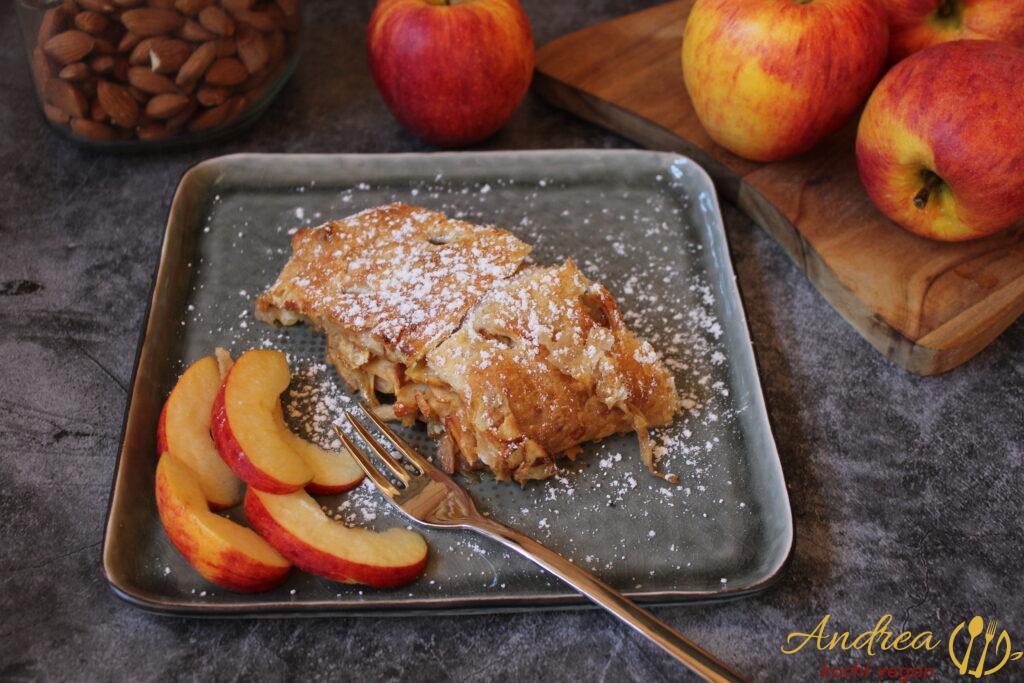 Schneller Apfelstrudel