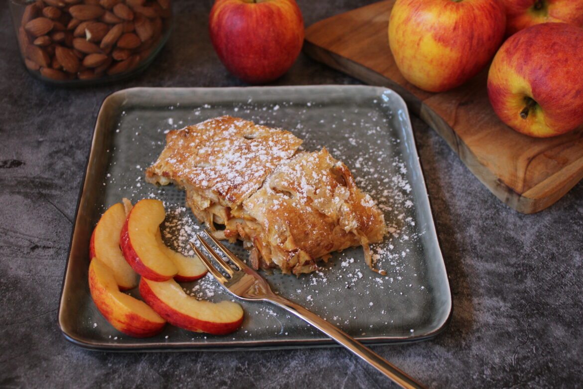 Schneller Apfelstrudel
