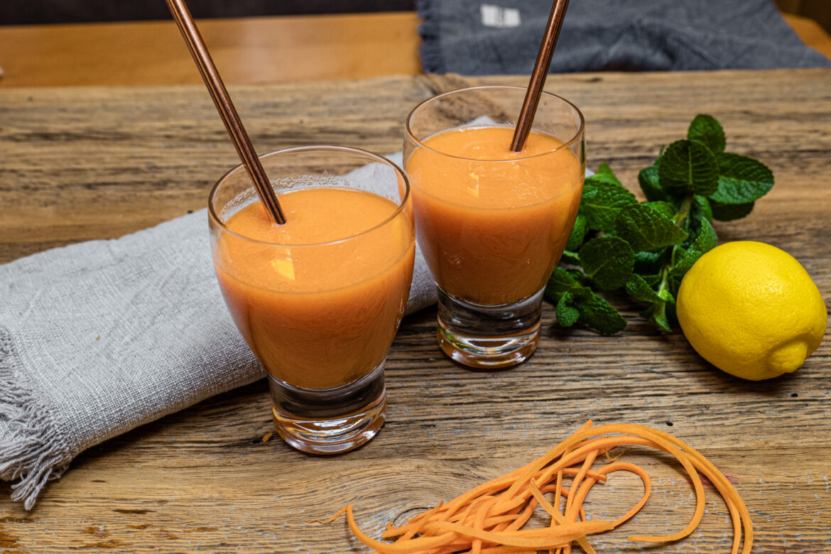 Karotten-Birnen-Smoothie