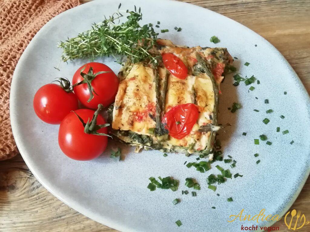 Spinat-Lasagne