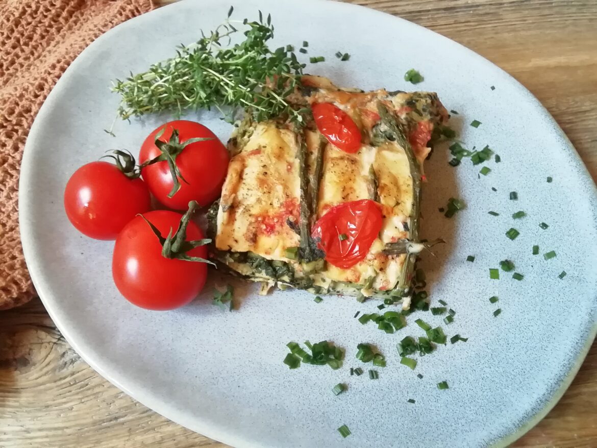 Spinat-Lasagne