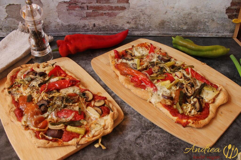 Gemüse-Pizza