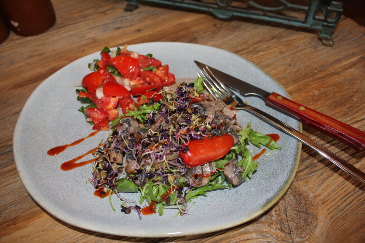 Lauwarmer Schwammerlsalat