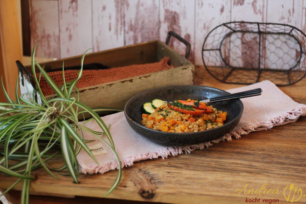 Cremiges Kürbisrisotto